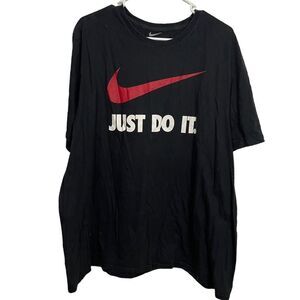 Nike Just Do It Black Classic Short Sleeve T-Shirt